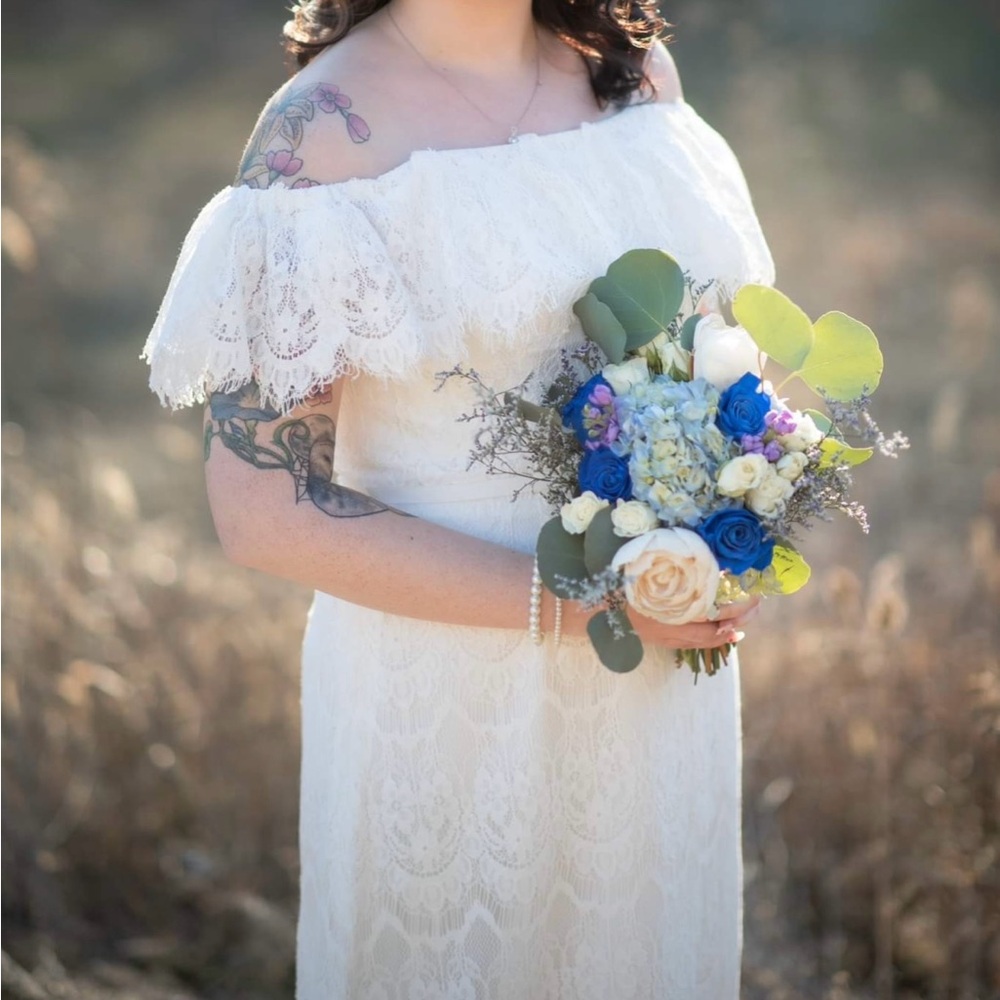 Galina White Lace Dress